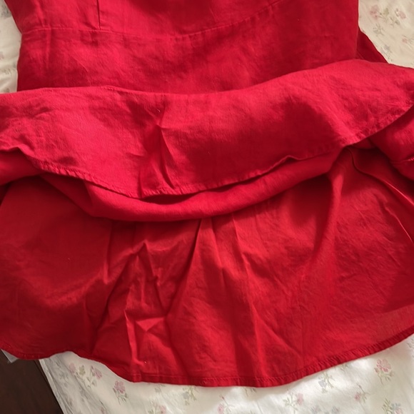 Mango. Size 6 US. Color red - Picture 8 of 11